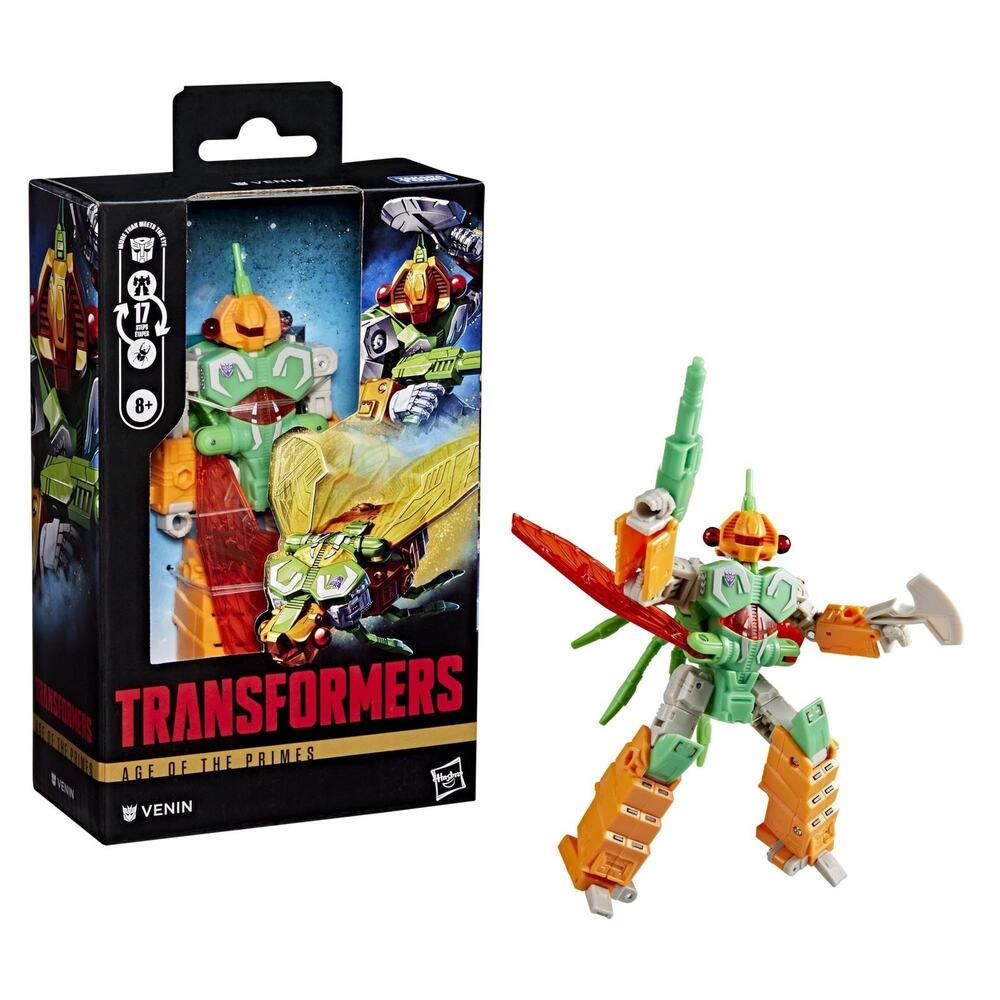 Hasbro Transformers Age of the Primes Deluxe Venin Action Figure – Takara Tomy